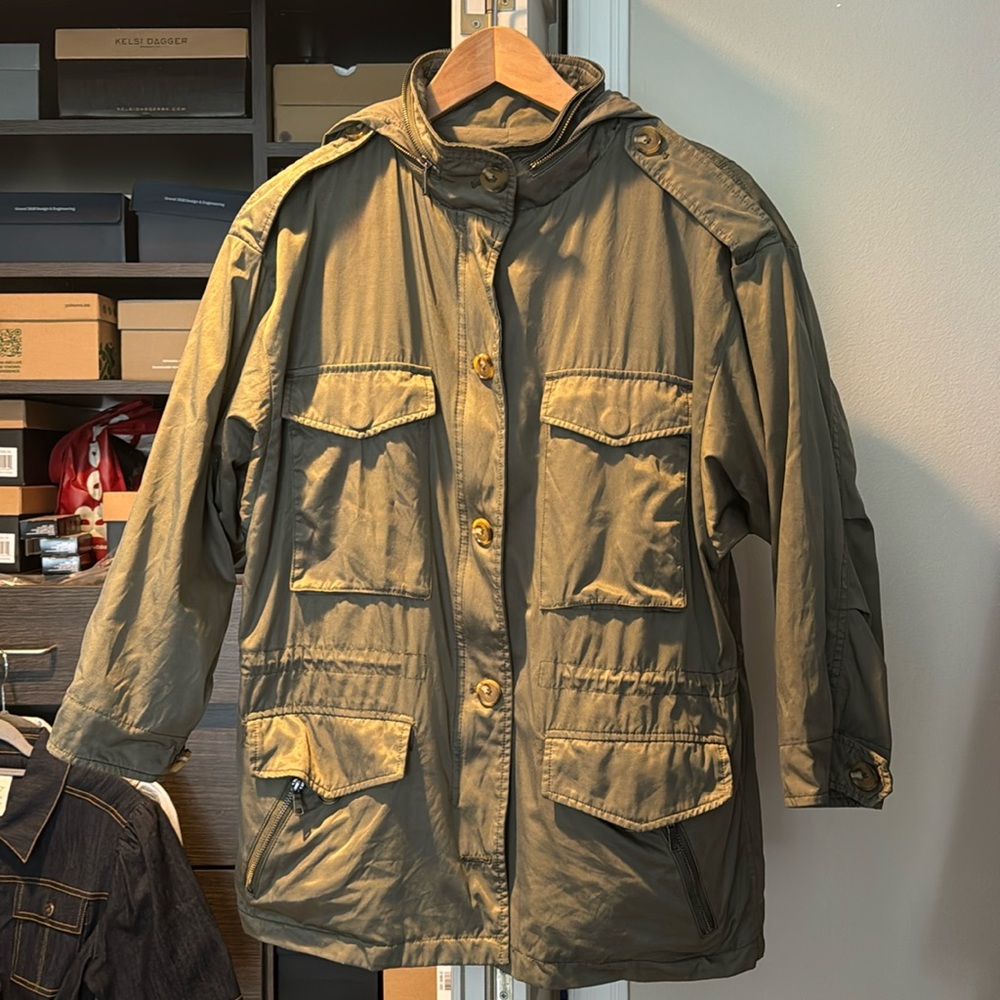 Joie field hooded jacket/rain jacket